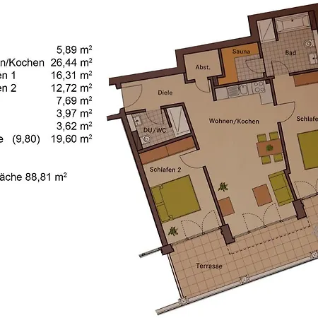 Ostseeresidenz Strandpromenade - 